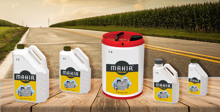Mahir Coolant product image showing the bottle